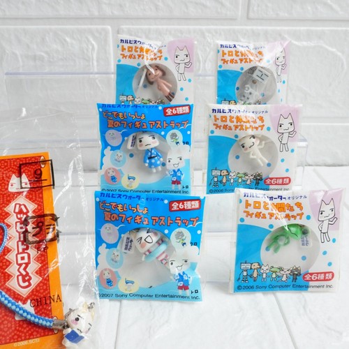 Doko demo issyo figure strap chain mascot Toro Calpis Water limited lot 7 rare - Picture 3 of 14