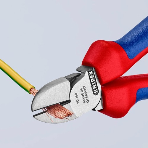 Alicates cortadores laterales diagonales Knipex 70 02 125 (cortes) 125 mm - Imagen 2 de 4