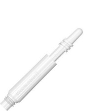 Target 8 Flight Spinning Shaft Short White 22.5mm