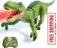 Remote Control Dinosaur Toys for Kids 3-5 4-7 8-12 Old, Electronic RC Robot ...