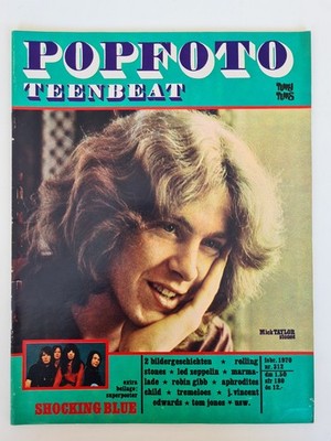 Popfoto Teenbeat Nr. 312 von 1970 mit Superposter von SHOCKING BLUE