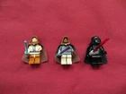 LEGO Star Wars Minifigures LOT. Mace Windu,Darth Vader, Obi-Wan,Light up sabers