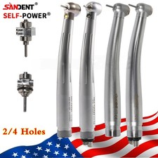 NSK Style Dental Fiber Optic LED E-generator/ High Speed Handpiece 2/4Hole CE FD