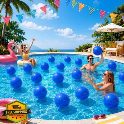 Yinder 24 Pc Navy Blue Beach Ball