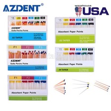 Dental Gutta Percha Points 0.02 /Absorbent Paper Points For Root Canal Treatment