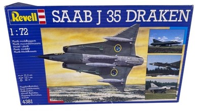 Revell 4381 Saab J 35 Draken 1:72 Plastic Model Kit