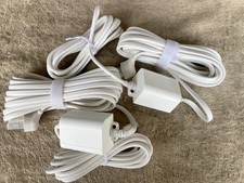 Ring 6PCEA3 Power Adapter for Outdoor  Spotlight Cam Pro Plus - White - NEW