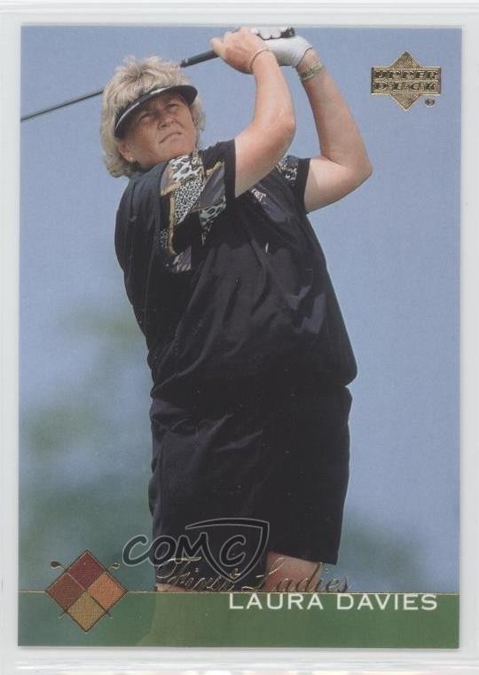 2003 Upper Deck First Ladies Laura Davies #56 Rookie RC 9bp