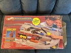 Vintage 1983 Mattel Hot Wheels Railroad Freight Yard Set 5758 In Carry Case USA