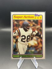1981 Topps - Super Action Ahmad Rashad #457