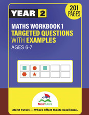 Year 2 Maths Practice Workbook: Targeted KS1 Home Learning (Merit Tutors)