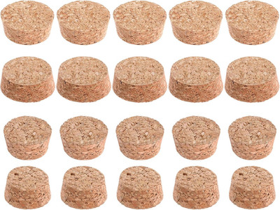 10PCS Large Tapered Cork Plugs Stoppers 2 Sizes Oak Corks for Wine Beer Jars DIY