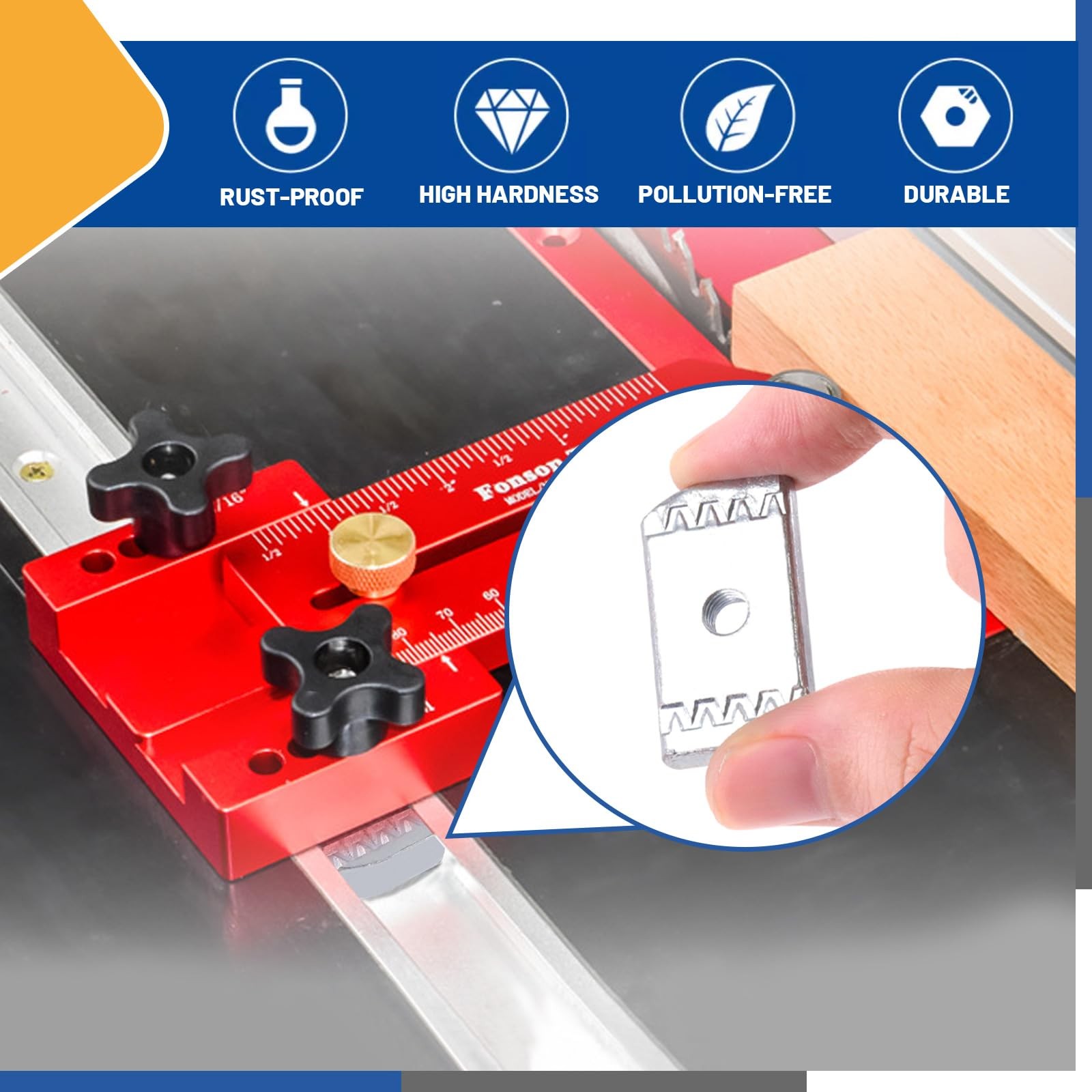 40Pcs Strut Channel Nuts Set, M6 M8 M10 M12 No Spring Thickened Nuts with Zin...