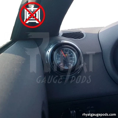 Audi TT 8J MK2 52mm - Support Manomètre Jauge Gauge Pod - Photo 1/4