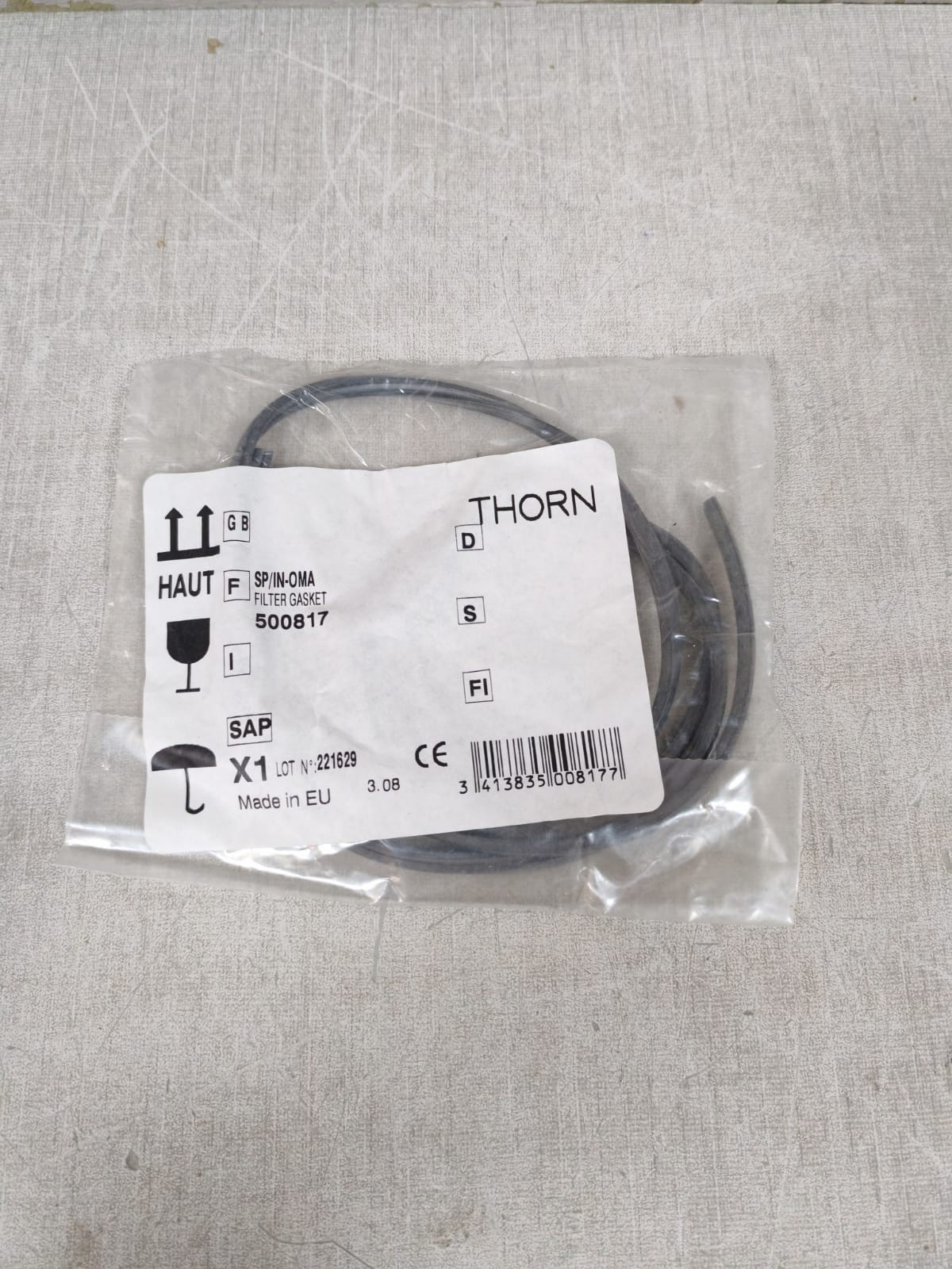 THORN SP/IN-OMA 500817 THORN SP/IN-OMA 500817 FILTER GASKET 2