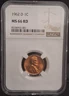 1962 D NGC MS66 RD Lincoln Memorial Cent Coin