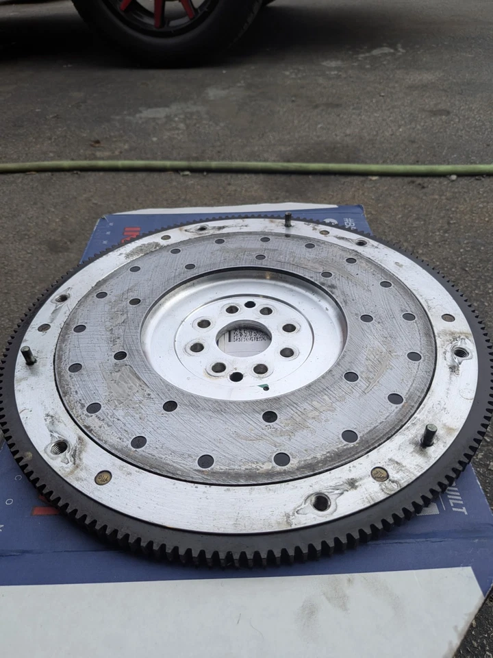 Volante de aluminio genuino Ford Mustang SVT COBRA T56 2003-2004 OEM 2R3V-6375AA Foto 3 de 4