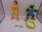 Vintage Teenage Mutant Ninja Turtles TMNT Mike Sewer Surfer & april O'Neil Lot