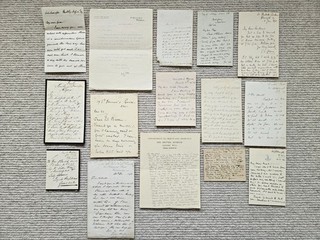 15x letters from autograph collections (bundle 3)