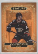 2022-23 Upper Deck Stature Rookies Orange 10/45 Brayden Tracey #184 15ok