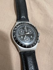 Swatch Irony Chrono Aluminium Cinturino In Ottime Condizioni Vetro Vedi Foto