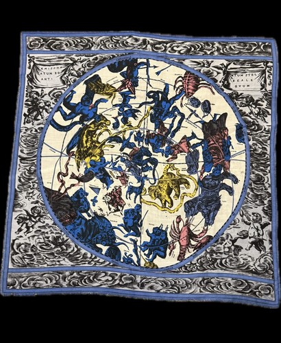Albert Nipon Zodiac Constellation Print Scarf