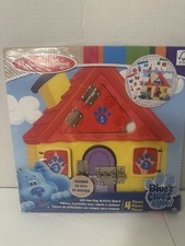 Melissa  Doug Blues Clues  You Wooden Lift-The-Flap Activity Board