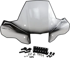 POWERMADD 24570 Windshield - Standard Mount - Cut Out