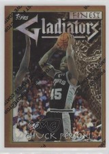 1996-97 Topps Finest Common Bronze Refractor Chuck Person #12 09is