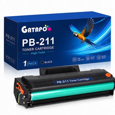 PB211-1PK Black PB-211 Toner 1-Pack for  P2500W M6500NW M6600NW Prin