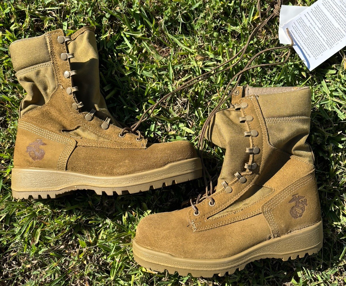 USMC Hot Weather RAT Boots by BATES Size 9XW E20501B NEW | eBay