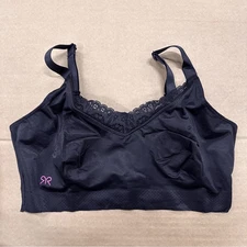 New Ruby Ribbon Diva Lace Demiette Bra Black 34