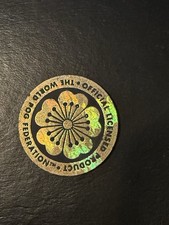 1990's Multi Color POG Plastic Slammer Bin 18