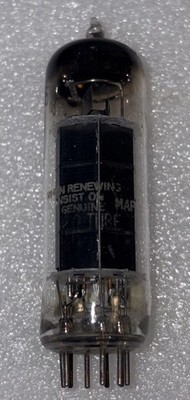 Sylvania 6BQ5 EL84 Black Plate D-Getter Vacuum Tube TV7 Tested Minimum