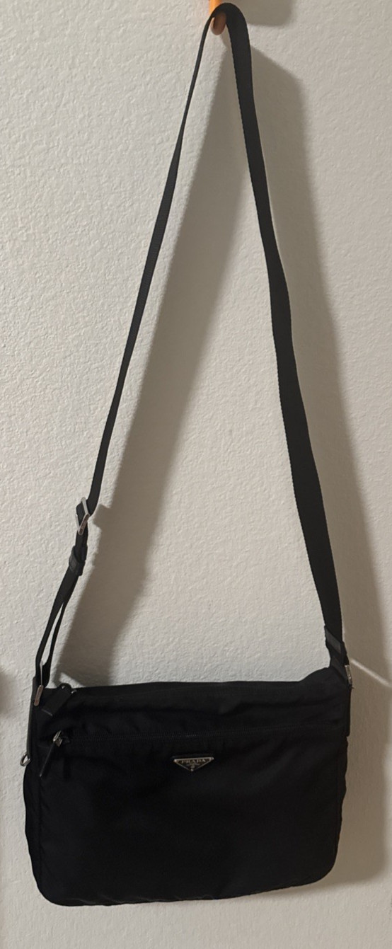 Authentic Prada Tessuto Nylon Camera Crossbody Ba… - image 18