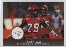 2016 Upper Deck CFL Jamar Wall #131 0h1