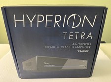Brand New AudioControl Hyperion Tetra Class-H 4-Channel Amp MSRP: 3,280