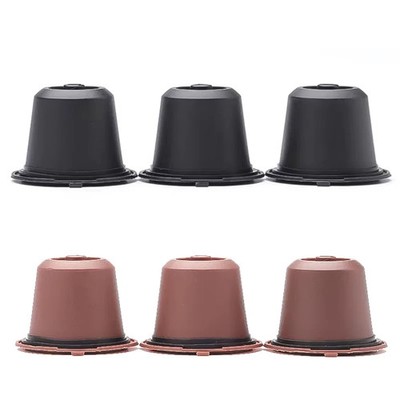 Reusable Nespresso Capsules 6 Pack Refillable Pods for Original Line