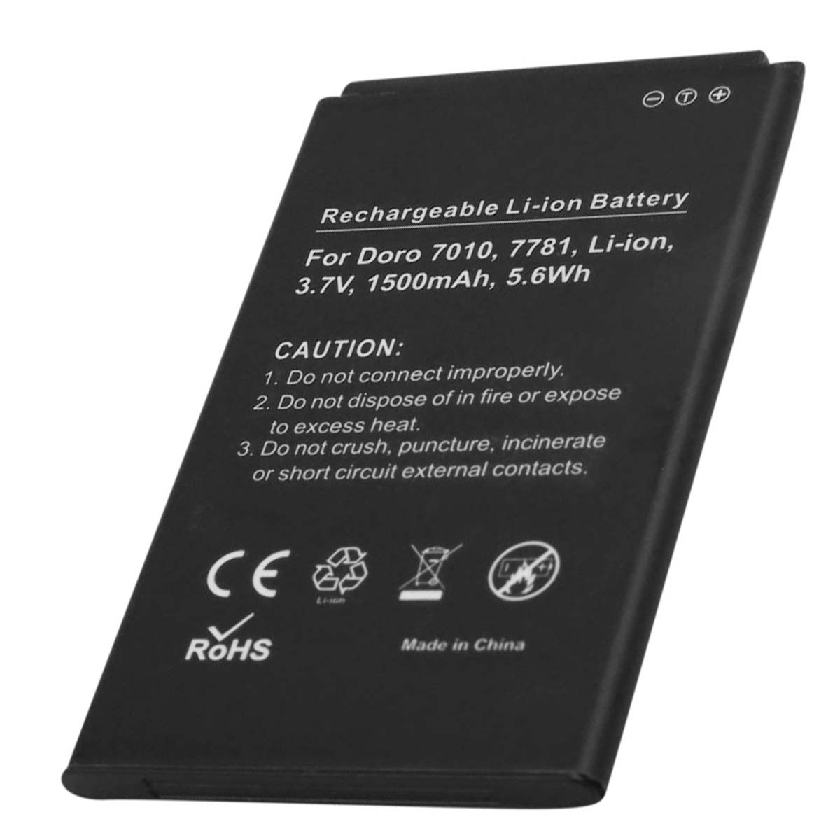 Batterie Doro 7010 Avizar de remplacement Li-Ion 3.7V 1500mAh