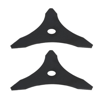 2x Dickichtmesser 3-Zahn 255x25,4mm für Victus BC301 BC43 BC32 BC36 Motorsense
