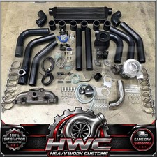 Black Turbocharger 25psi For 94-05 Miata Na8 Nb Mx5 1.8 Protg Gt 323 Turbo Kit