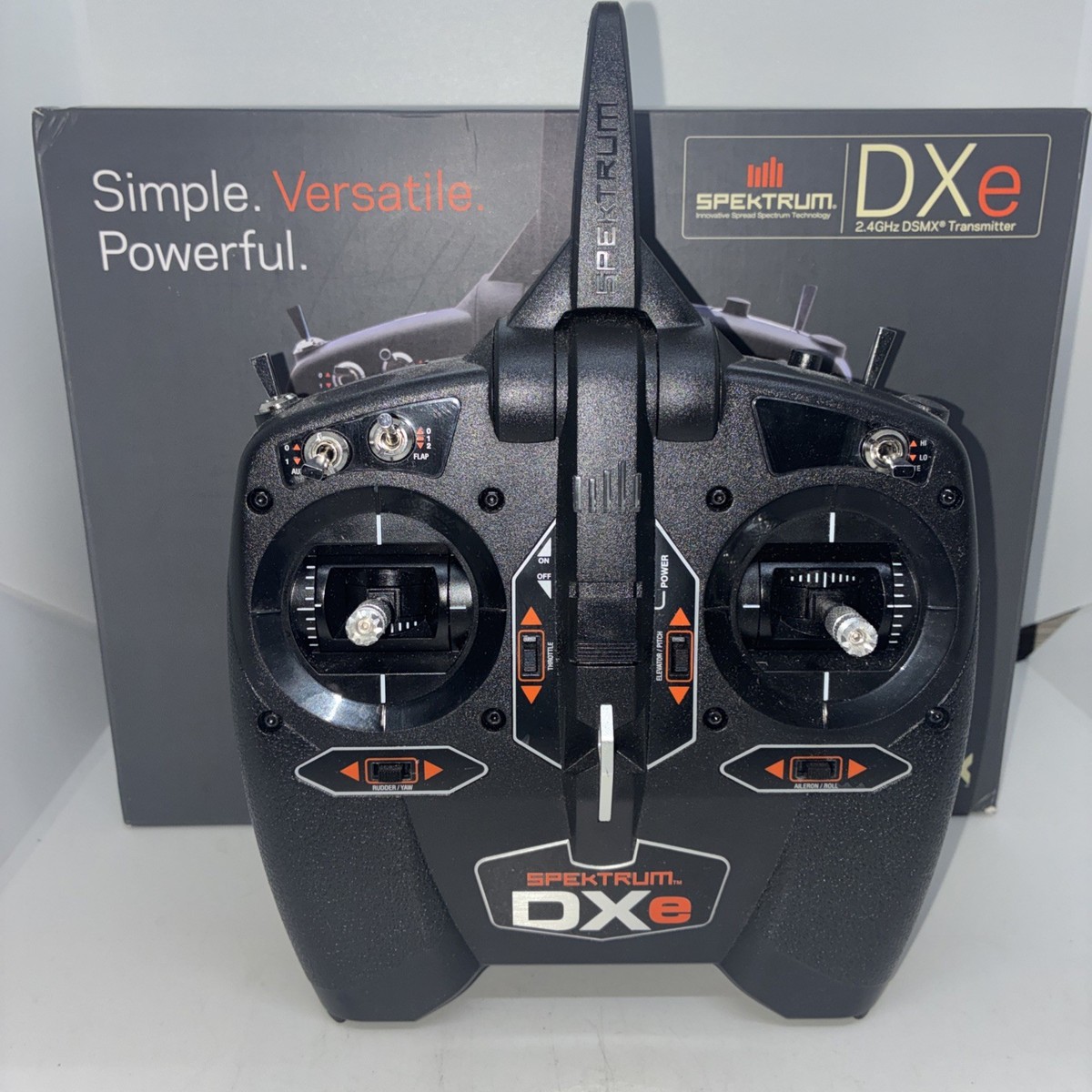 Spektrum DXe 2.4GHz Console RC Transmitter 6 Channel, AS3X, SAFE