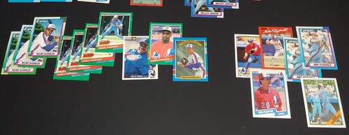 Montreal Expos Baseball Cards Stars & Duds Mostly Late 80' Early 90's LOT - Imagen 19 de 24