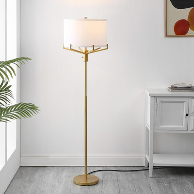 Elaria Gold 64-Inch LED Floor Lamp by  - Stylish Home Lighting