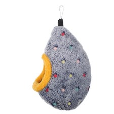 Plush Snuggle Bird Hammock Hanging Cave Hut Bird Hideaway Parrot House Tent Toy