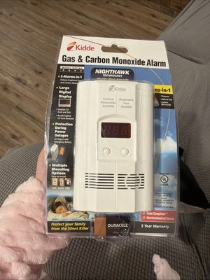 Kidde KN-COEG-3 Explosive Gas Alarm/ Carbon Monoxide Alarm Detector with Battery