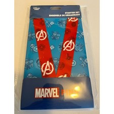 Disney Parks Marvel Avenger Pin Trading Lanyard New No Pins