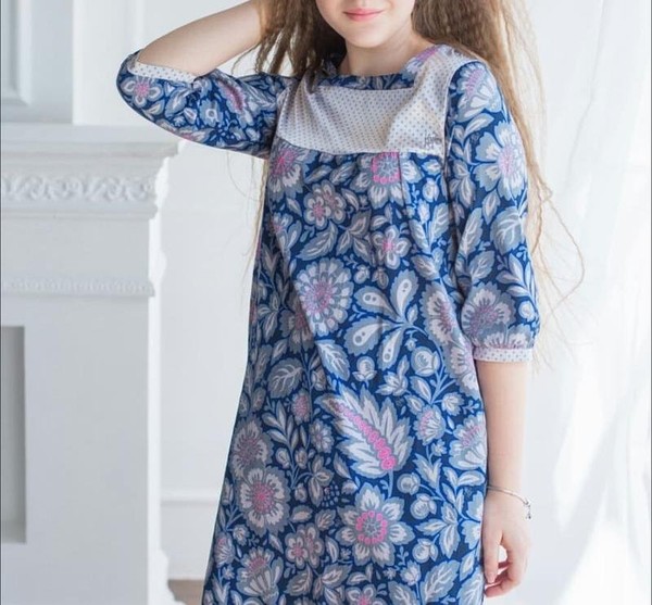 Damen Kenzo Kleid Mehrfarbig Baumwolle Andere