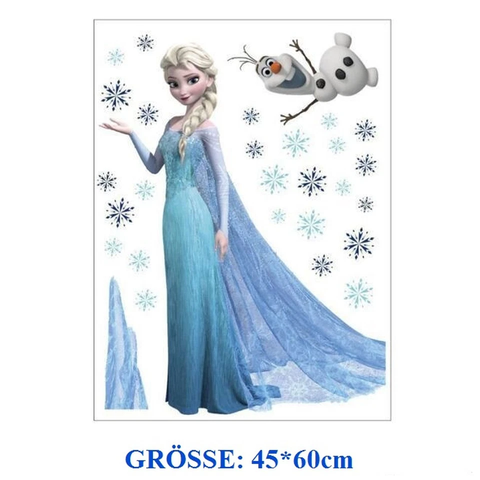 Eiskönigin 2 Elsa Olaf Wandtattoo Wandsticker Frozen Wandaufkleber Kinderzimmer  - Bild 4 von 4