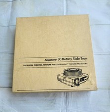 Kodak Carousel Keystone 80 Rotary Slide Tray For Projector Photos Vintage
